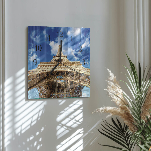 Reloj de vidrio Torre Eiffel