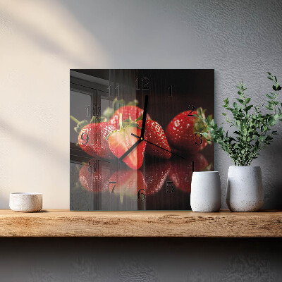 Reloj de vidrio fresas