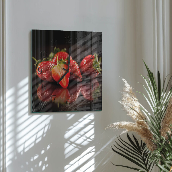 Reloj de vidrio fresas