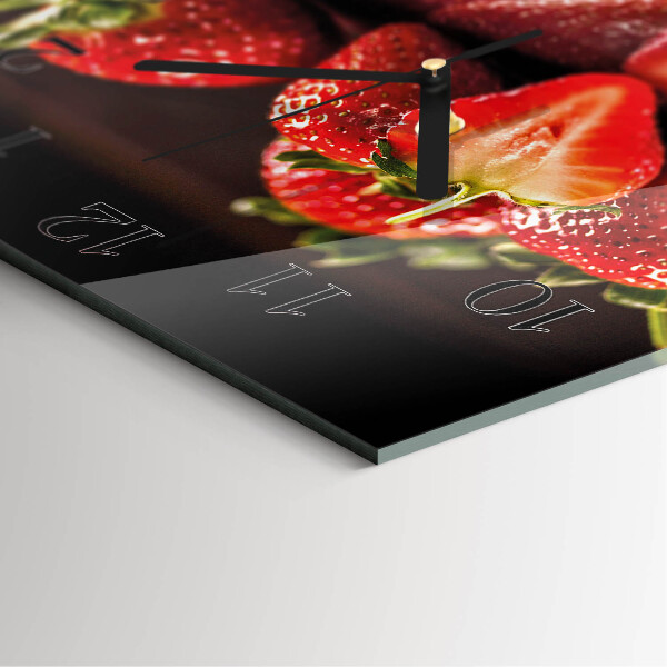 Reloj de vidrio fresas