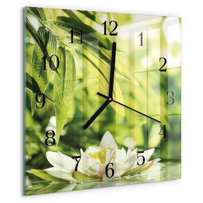 Reloj de vidrio Naturaleza