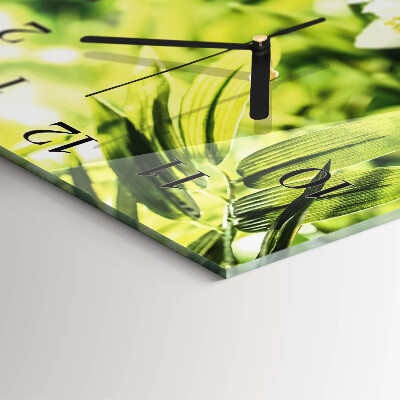 Reloj de vidrio Naturaleza