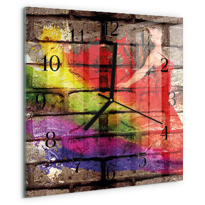 Reloj de vidrio Ladrillo