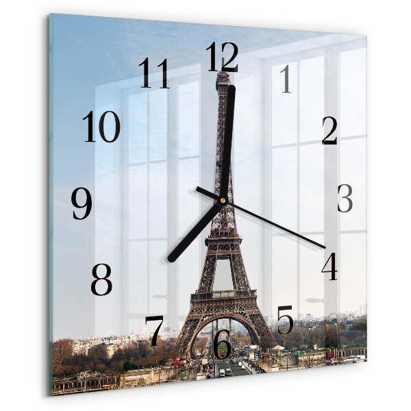 Reloj de vidrio Torre Eiffel