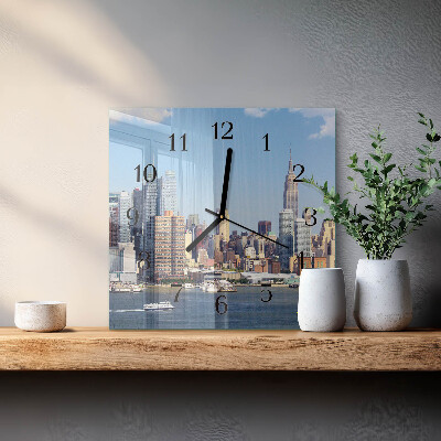 Reloj de vidrio Horizonte