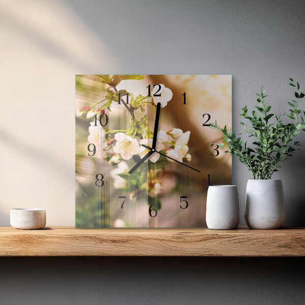Reloj de vidrio Naturaleza