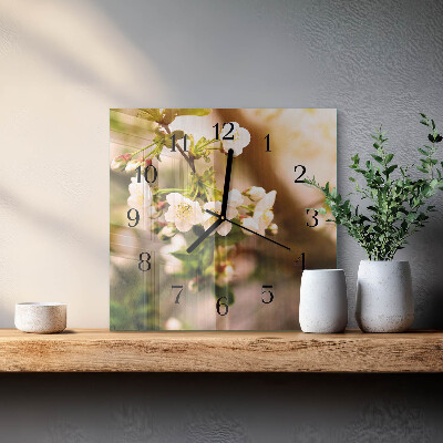 Reloj de vidrio Naturaleza
