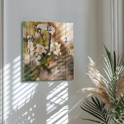 Reloj de vidrio Naturaleza