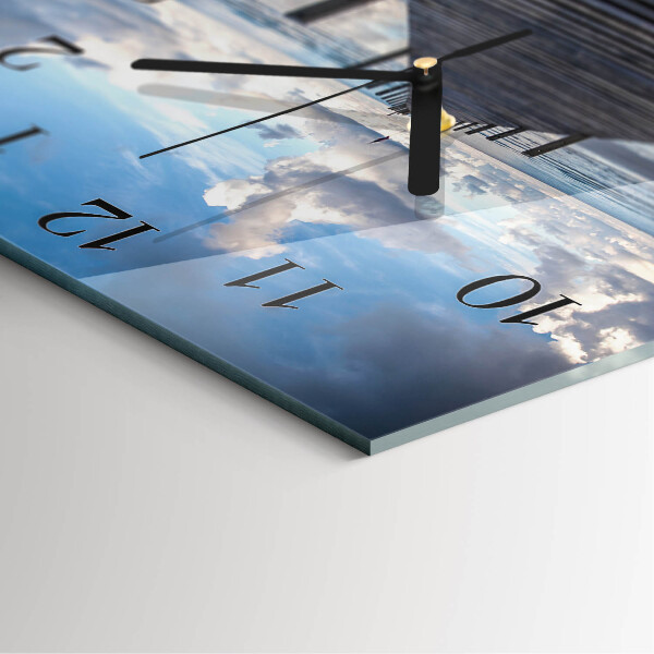 Reloj de vidrio Puente
