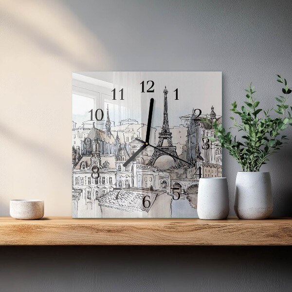 Reloj de vidrio monumentos