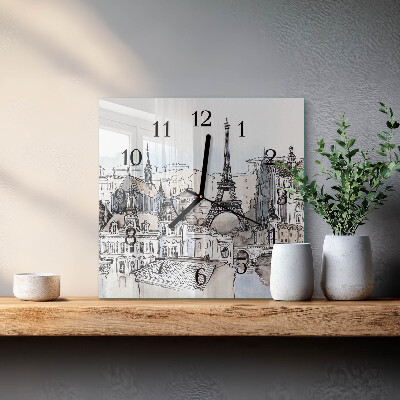 Reloj de vidrio monumentos