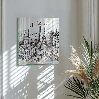 Reloj de vidrio monumentos
