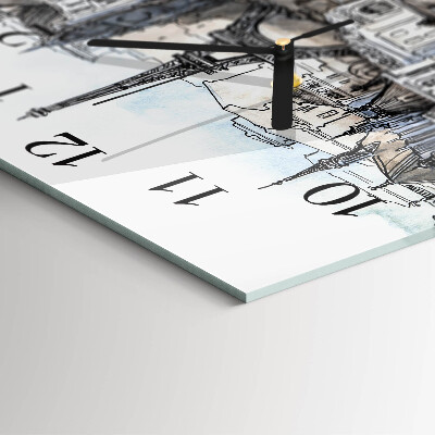 Reloj de vidrio monumentos