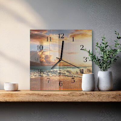 Reloj de vidrio Costa de arena