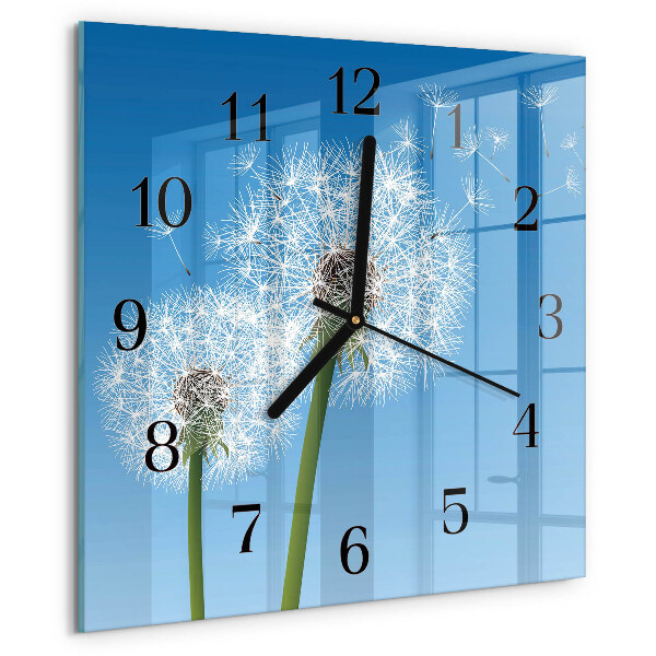 Reloj de vidrio Diente de león