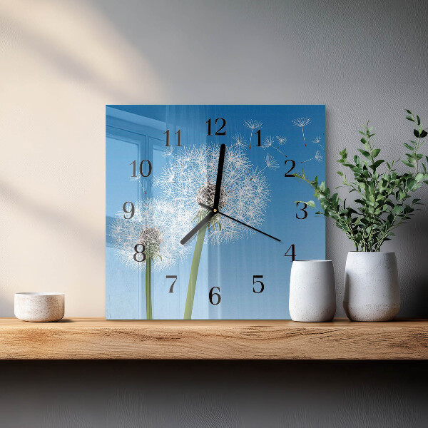 Reloj de vidrio Diente de león