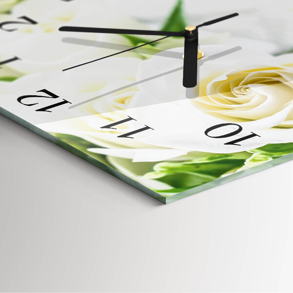 Reloj de vidrio Rosas