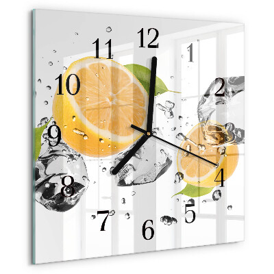 Reloj de vidrio Cítrico