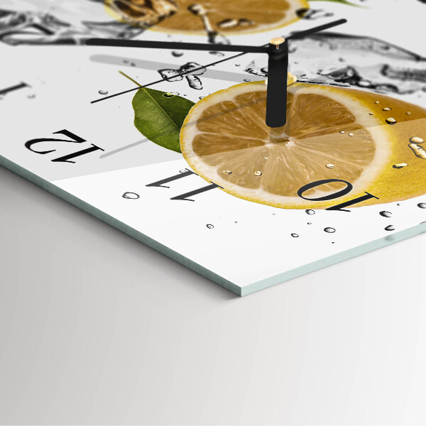 Reloj de vidrio Cítrico