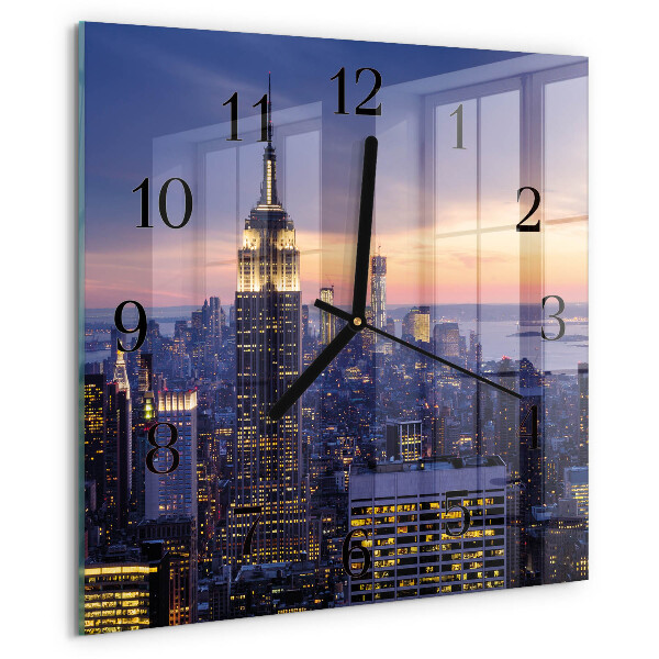 Reloj de vidrio Ciudad