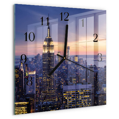 Reloj de vidrio Ciudad