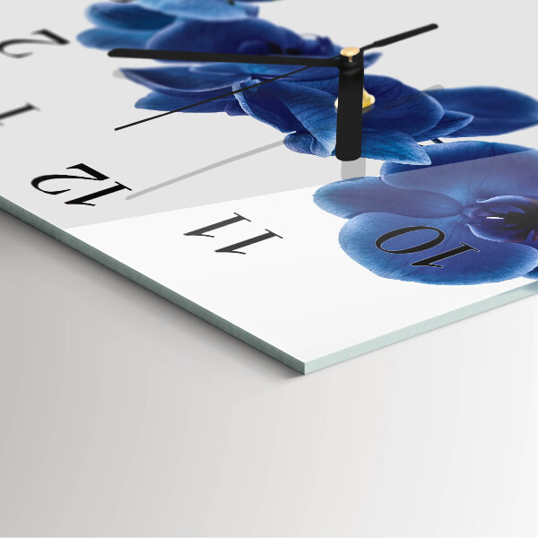 Reloj de vidrio Orquídea