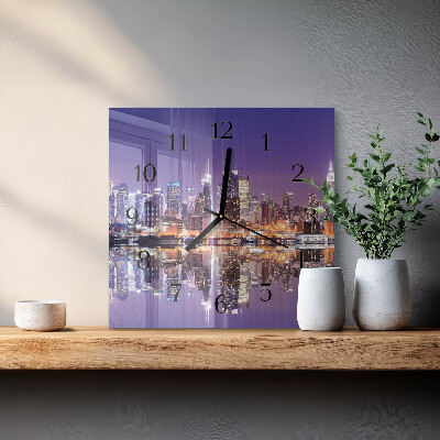 Reloj de vidrio Ciudad