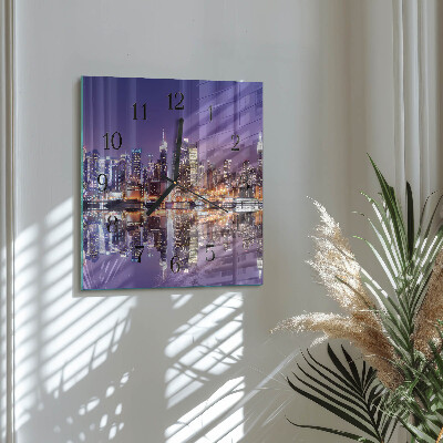 Reloj de vidrio Ciudad