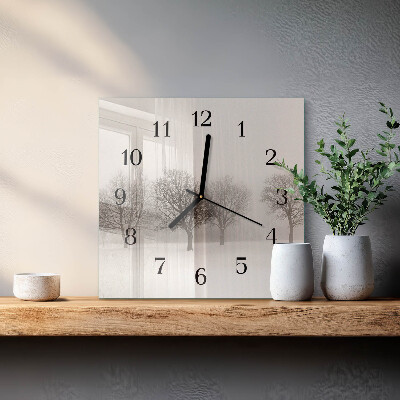 Reloj de vidrio Invierno