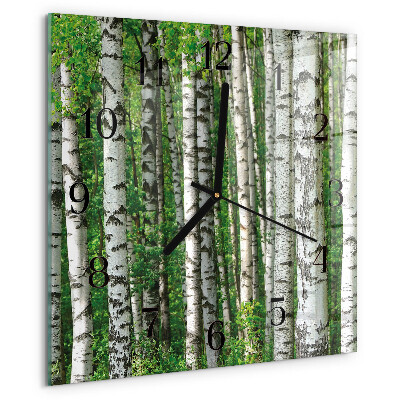 Reloj de vidrio Abedules