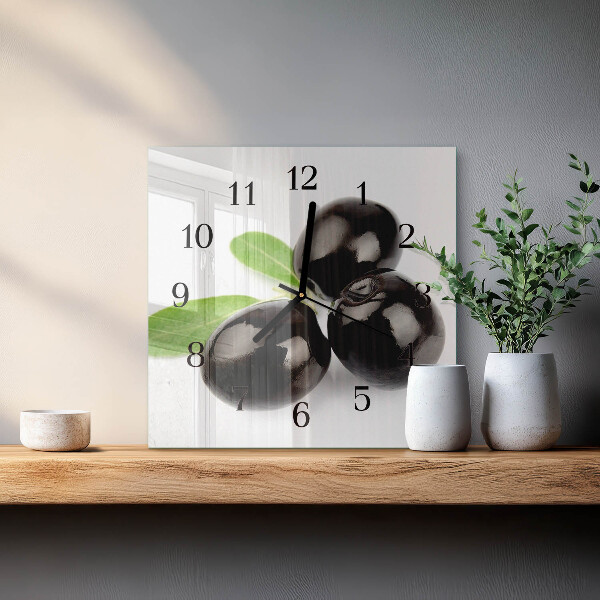 Reloj de vidrio Aceitunas