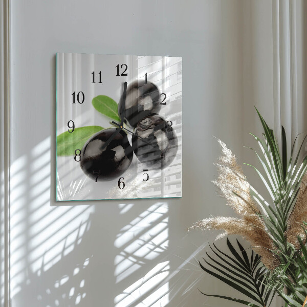 Reloj de vidrio Aceitunas