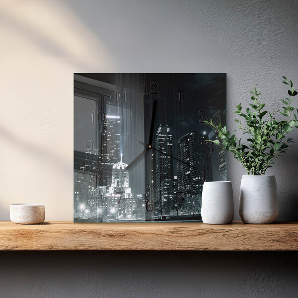 Reloj de vidrio Ciudad
