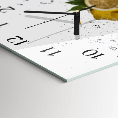 Reloj de vidrio Limones