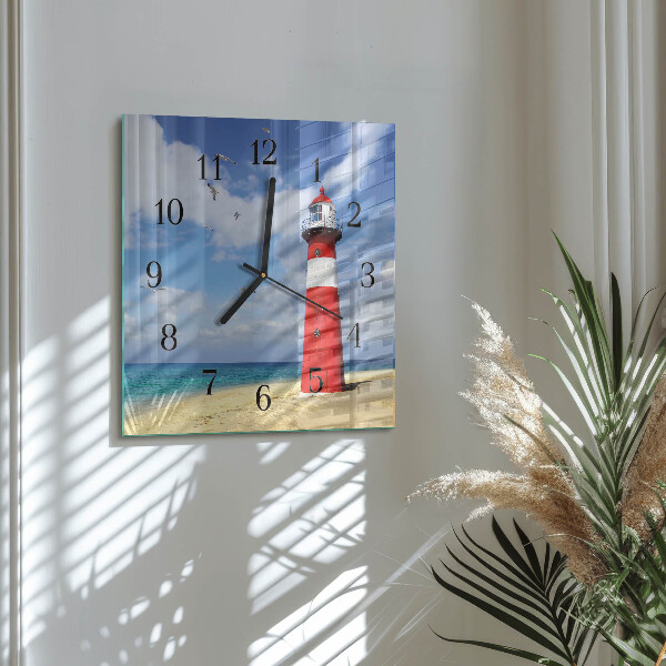 Reloj de vidrio Faro