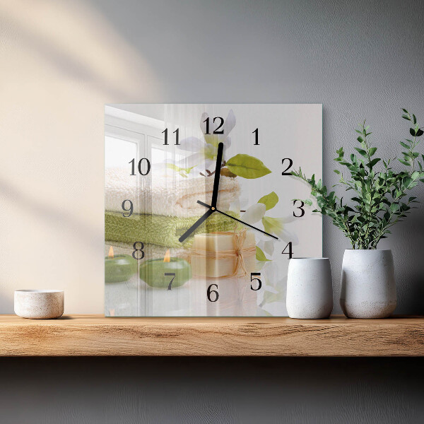 Reloj de vidrio Jabón de spa