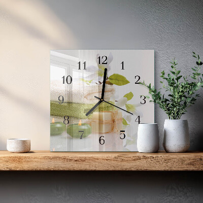 Reloj de vidrio Jabón de spa