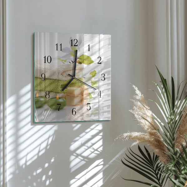 Reloj de vidrio Jabón de spa