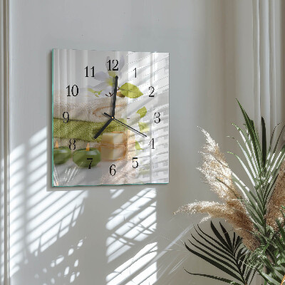 Reloj de vidrio Jabón de spa