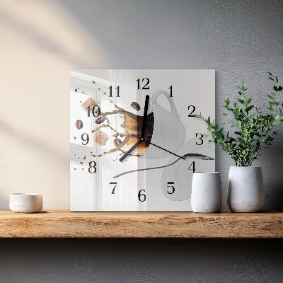 Reloj de vidrio Taza