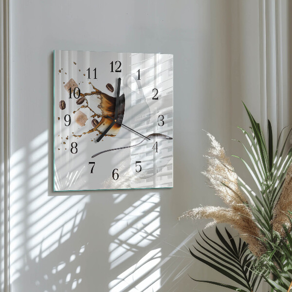 Reloj de vidrio Taza