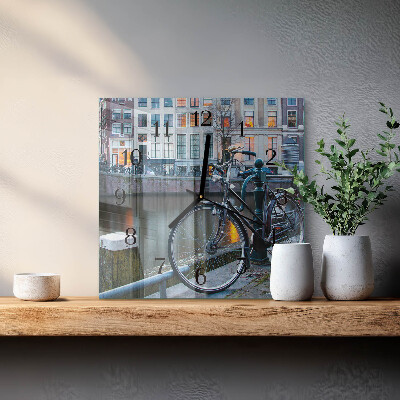 Reloj de vidrio Bicicleta