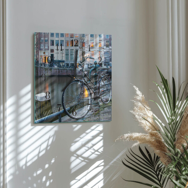 Reloj de vidrio Bicicleta