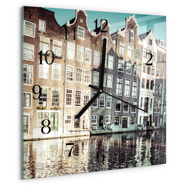 Reloj de vidrio Casas
