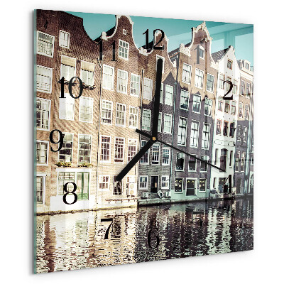 Reloj de vidrio Casas