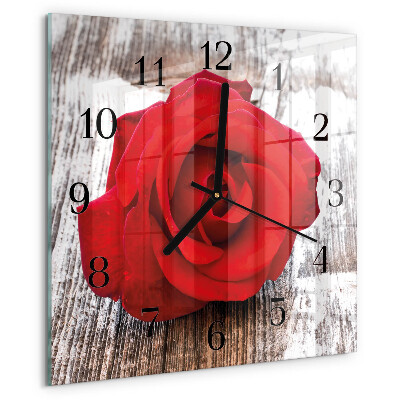 Reloj de vidrio Rosa