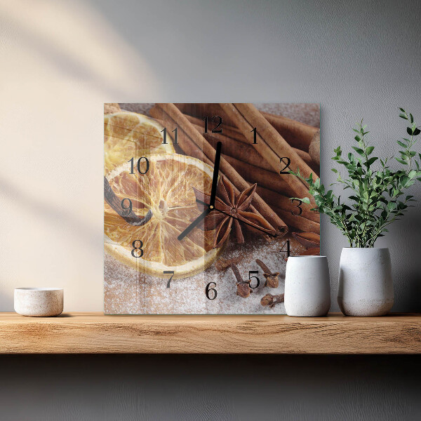 Reloj de vidrio Canela y anís
