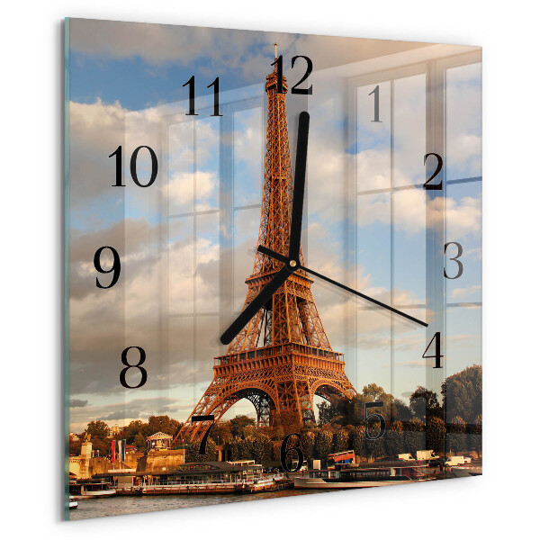 Reloj de vidrio París