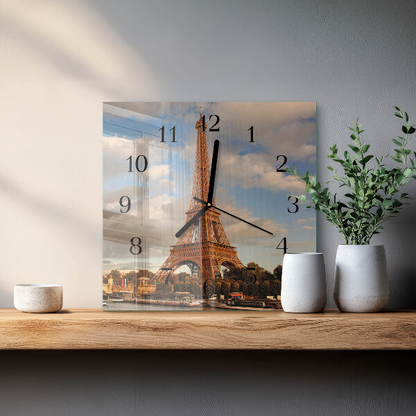 Reloj de vidrio París