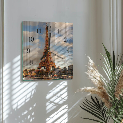 Reloj de vidrio París